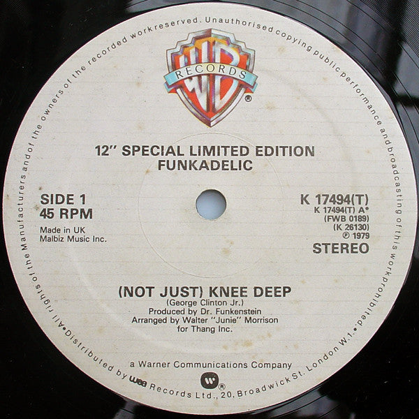 Funkadelic - (Not Just) Knee Deep / One Nation Under A Groove