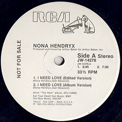I Need Love Nona Hendryx