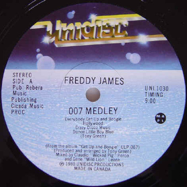 007 Medley Freddie James