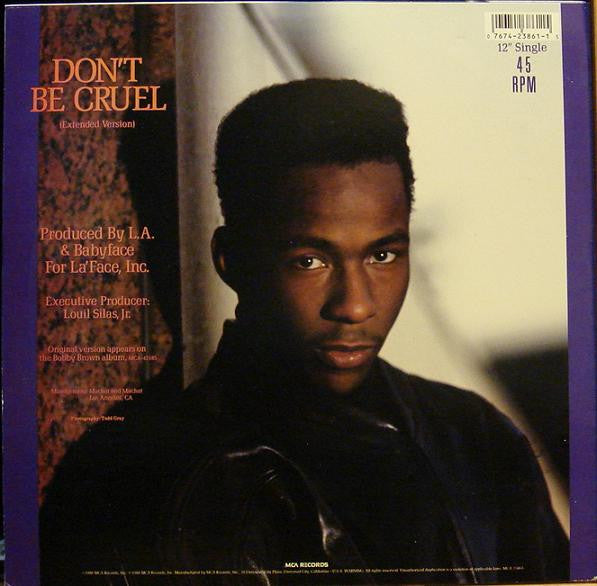 Don't Be Cruel (Extended Version) Bobby Brown