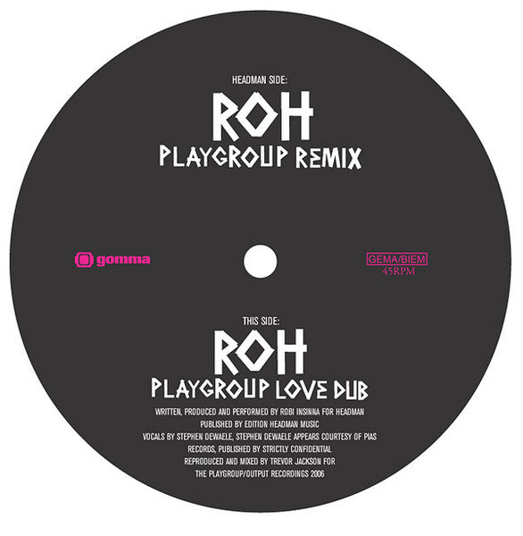 Roh (Playgroup Remix)