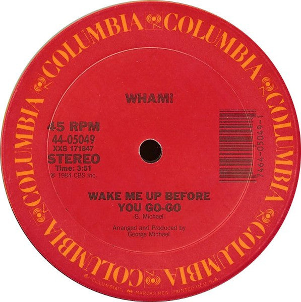 Wake Me Up Before You Go-Go Wham!