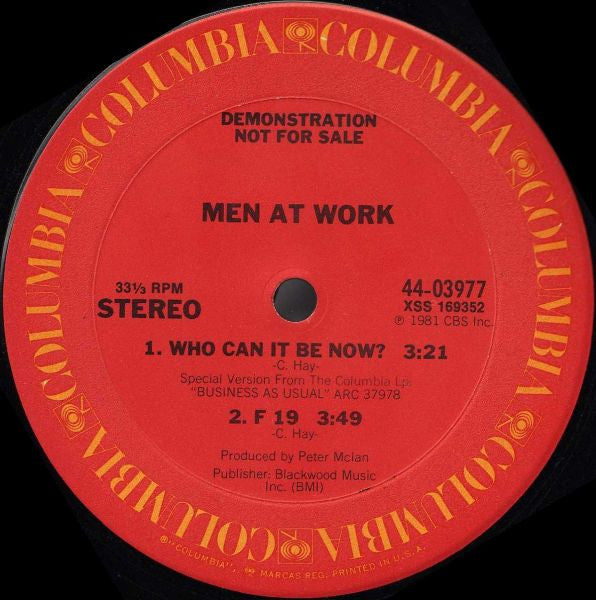 It's A Mistake Men At Work