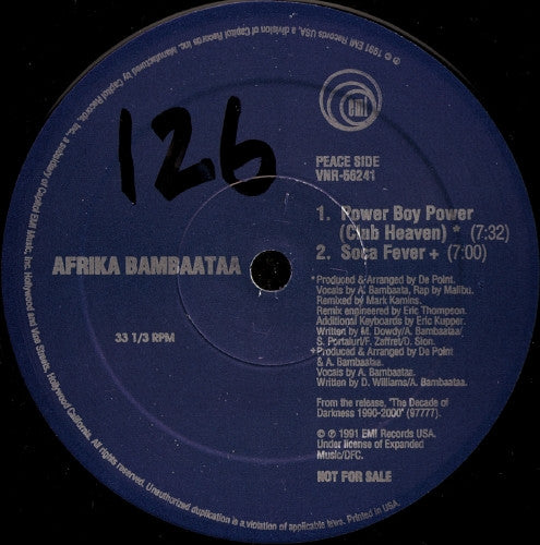 Power Boy Power Afrika Bambaataa