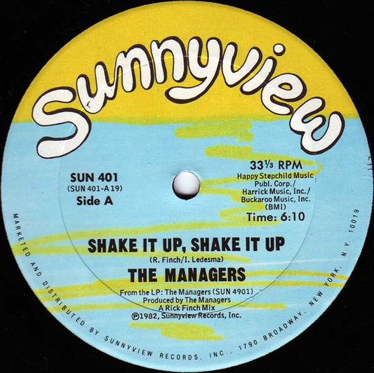 The Managers - Shake It Up, Shake It Up