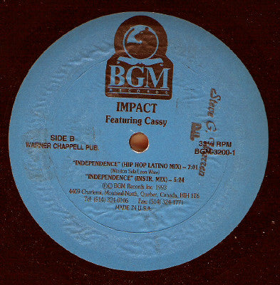 Independence Impact (9),Cassy (2)