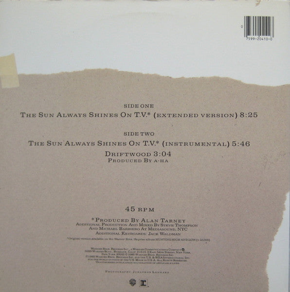 The Sun Always Shines On T.V. | Rectangle Triangle