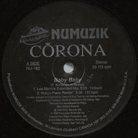 Corona - Baby Baby, 12" vinyl, on Numuzik Inc. (1995)