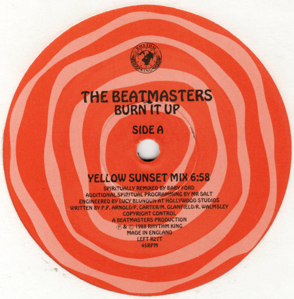 Burn It Up (Limited Remix) The Beatmasters