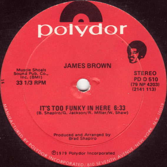 James Brown - It's Too Funky In Here