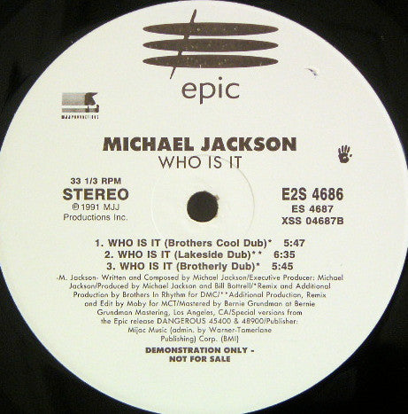 Who Is It Michael Jackson