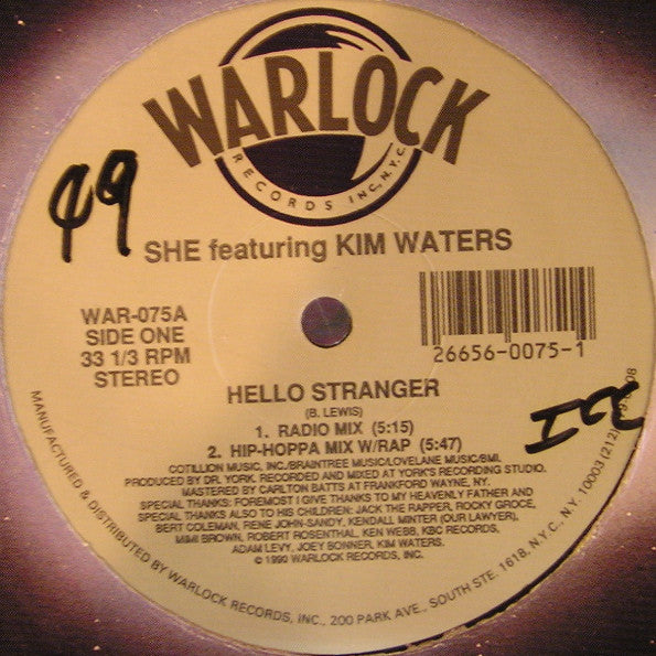 Hello Stranger 2 She (7),Kim Waters