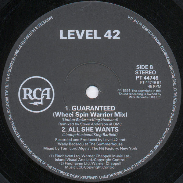 Guaranteed Level 42