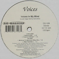 Rectangle Triangle Voices In My Mind album cover featuring abstract geometric shapes in a modern design style.