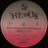 Rectangle Triangle Jack "To The Sound Of The Underground / Let The Night Take The Blame" music album cover art image.