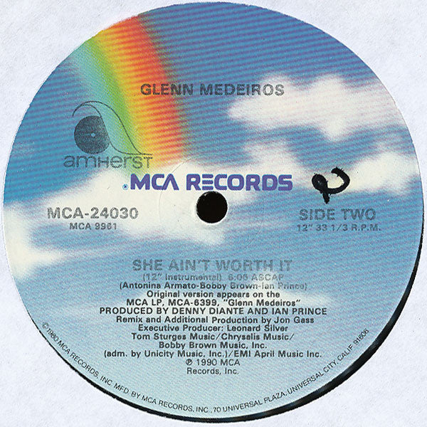 She Ain't Worth It (Extended Version) Glenn Medeiros,Bobby Brown