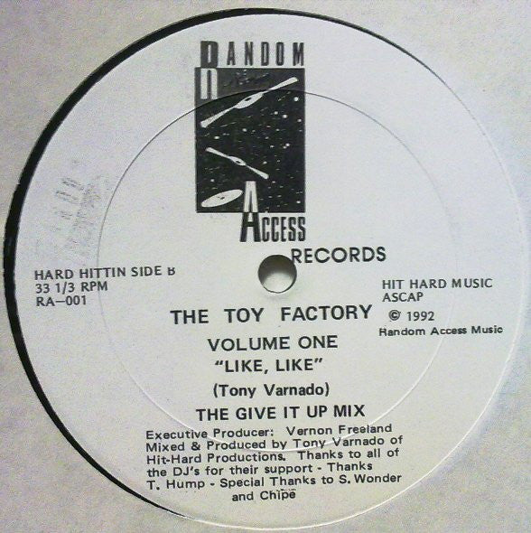 Volume One The Toy Factory