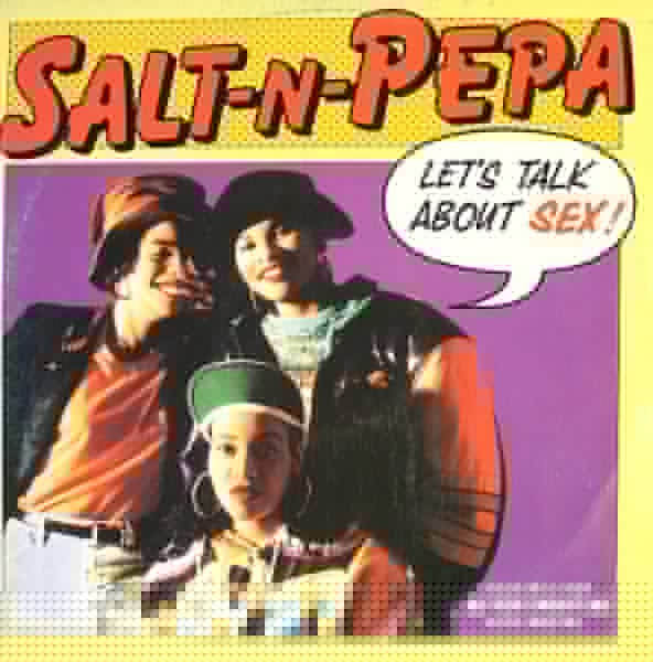 Rectangle Triangle's "Let's Talk About Sex!" book cover featuring bold typography and vibrant colors on a white background.