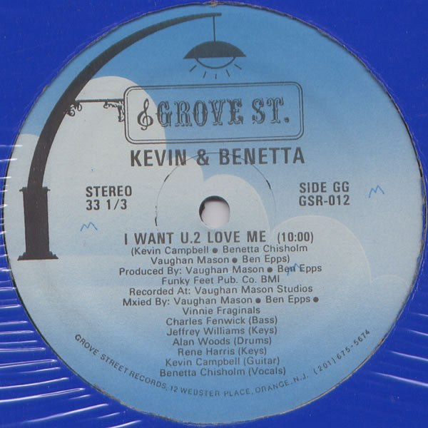 I Want U.2 Love Me / Given Up On You Kevin Campbell,Benetta Chisholm