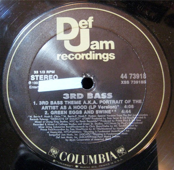 3rd Bass Theme A.K.A. Portrait Of The Artist As A Hood