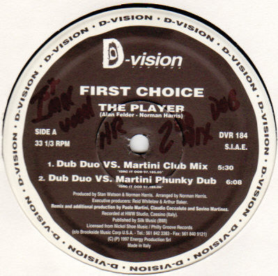 The Player (1997 Italian Remixes) First Choice