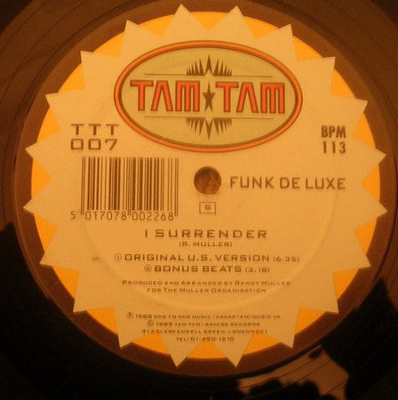 I Surrender 2 Funk Deluxe
