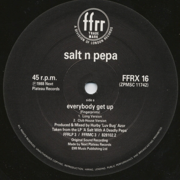 Get Up Everybody / Twist & Shout Salt 'N' Pepa