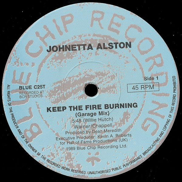 Keep The Fire Burning Johnetta Alston