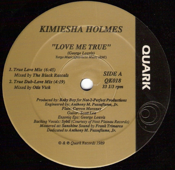 Love Me True Kimiesha Holmes