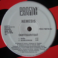 Rectangle Triangle Cantfiguritout Get Ya Flow On music album cover with abstract geometric design in vibrant colors.