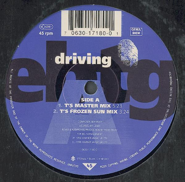 Driving Everything But The Girl