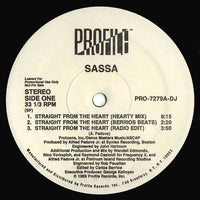 Rectangle Triangle's Straight From The Heart album cover featuring colorful abstract heart design and modern typography.