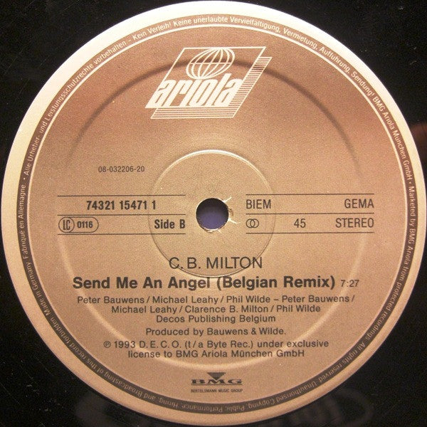 Send Me An Angel CB Milton