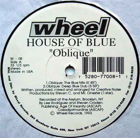Oblique House Of Blue
