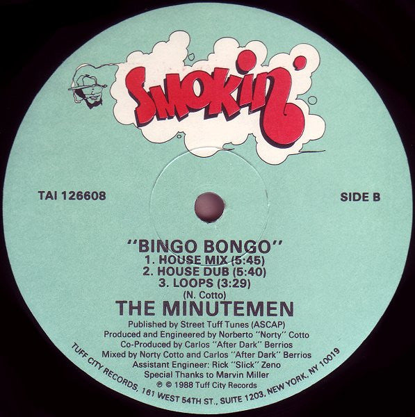 Bingo Bongo The Minutemen