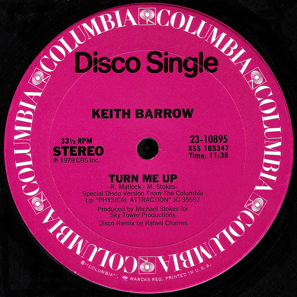 Turn Me Up Keith Barrow