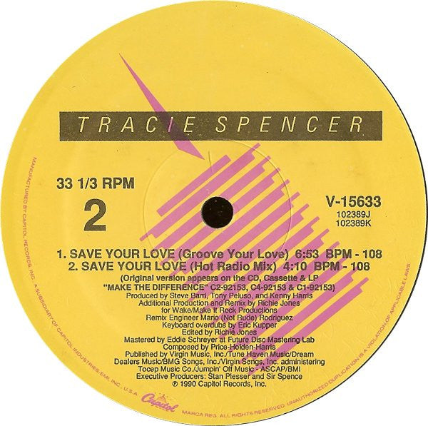 Save Your Love Tracie Spencer