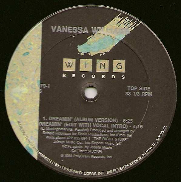 Dreamin' Vanessa Williams