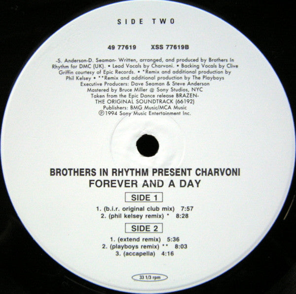 Forever And A Day 3 Brothers In Rhythm,Charvoni