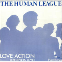Rectangle Triangle Love Action (I Believe In Love) poster featuring bold typography and a modern design.