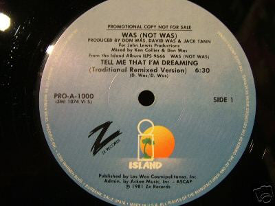 Tell Me That I'm Dreaming 2 Was (Not Was)
