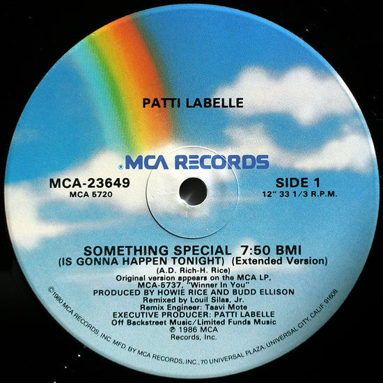 Something Special (Is Gonna Happen Tonight) Patti LaBelle