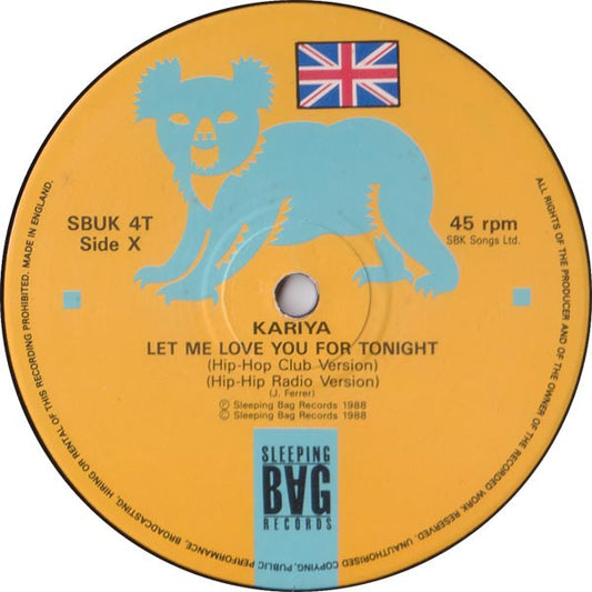 Let Me Love You For Tonight (Mixes) | Rectangle Triangle
