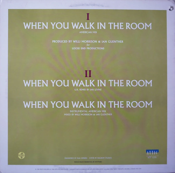 When You Walk In The Room | Rectangle Triangle