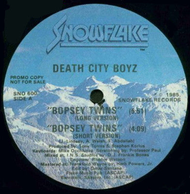 Bopsey Twins Death City Boyz