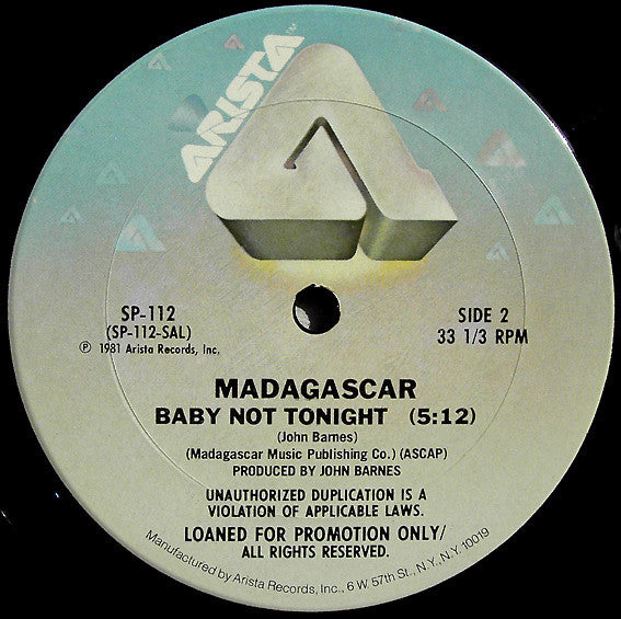Baby Not Tonight Madagascar (5)