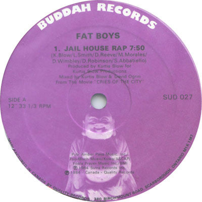 Jail House Rap Fat Boys