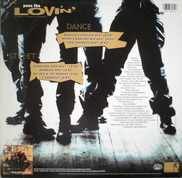 Pass The Lovin' Brownstone