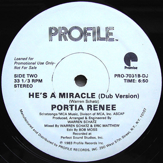 He's A Miracle Portia Renee