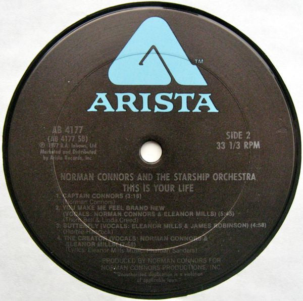 This Is Your Life Norman Connors